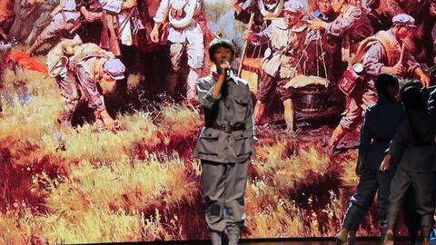 七律长征朗诵视频,穿越时空的朗诵之旅