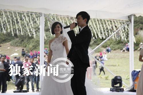 张杰婚礼视频,浪漫甜蜜，星光璀璨